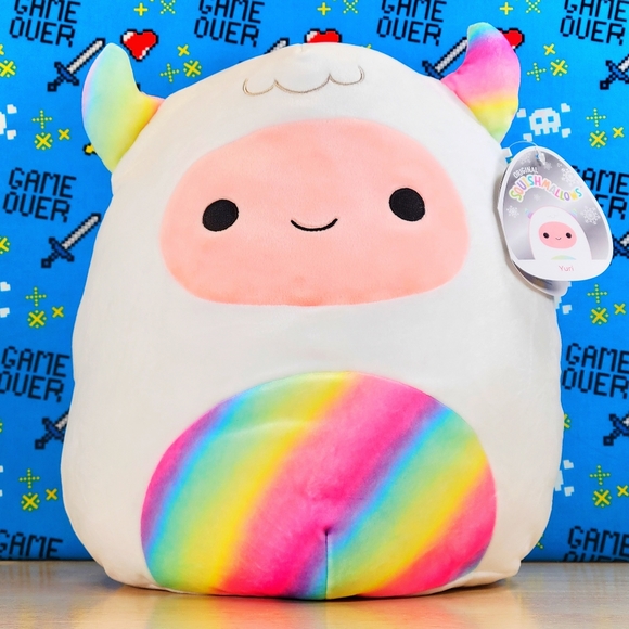 Squishmallows Other - Squishmallow Yuri the Yeti 12" UltraSoft Stuffed Christmas Holiday Toy Plush NWT